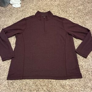Orvis Men's Maroon Pullover